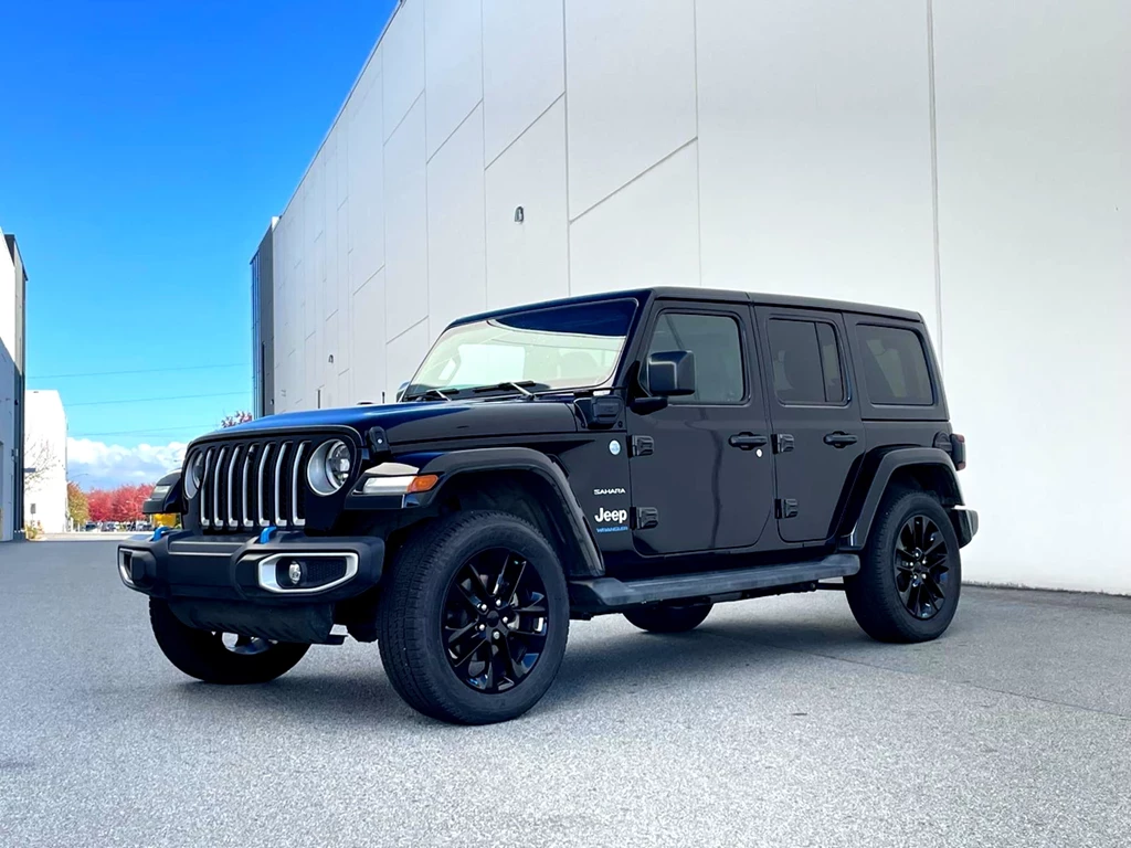 Used 2023 Jeep WRANGLER 4XE UNLIMITED SAHARA - LEATHER / H 