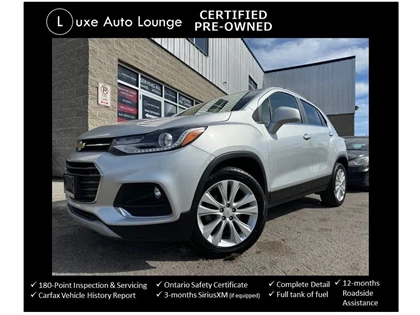Used 2020 Chevrolet TRAX PREMIER, AWD, LEATHER, SUNROOF, BOSE AUDIO, LOADED