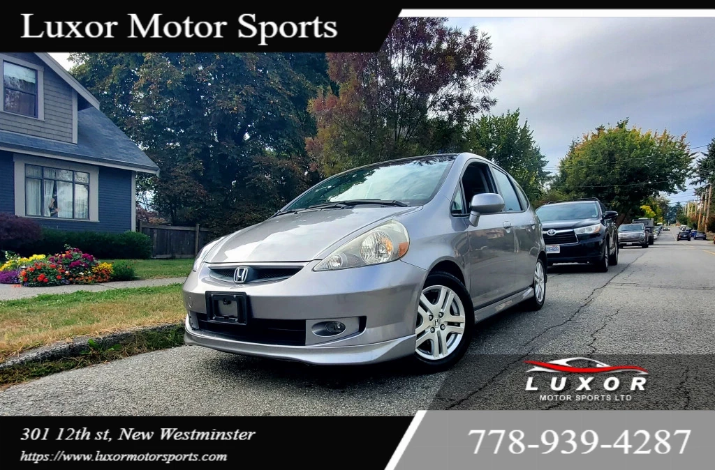 Used 2008 Honda FIT SPORT 4DR FRONT-WHEEL DRIVE HATCHBACK 