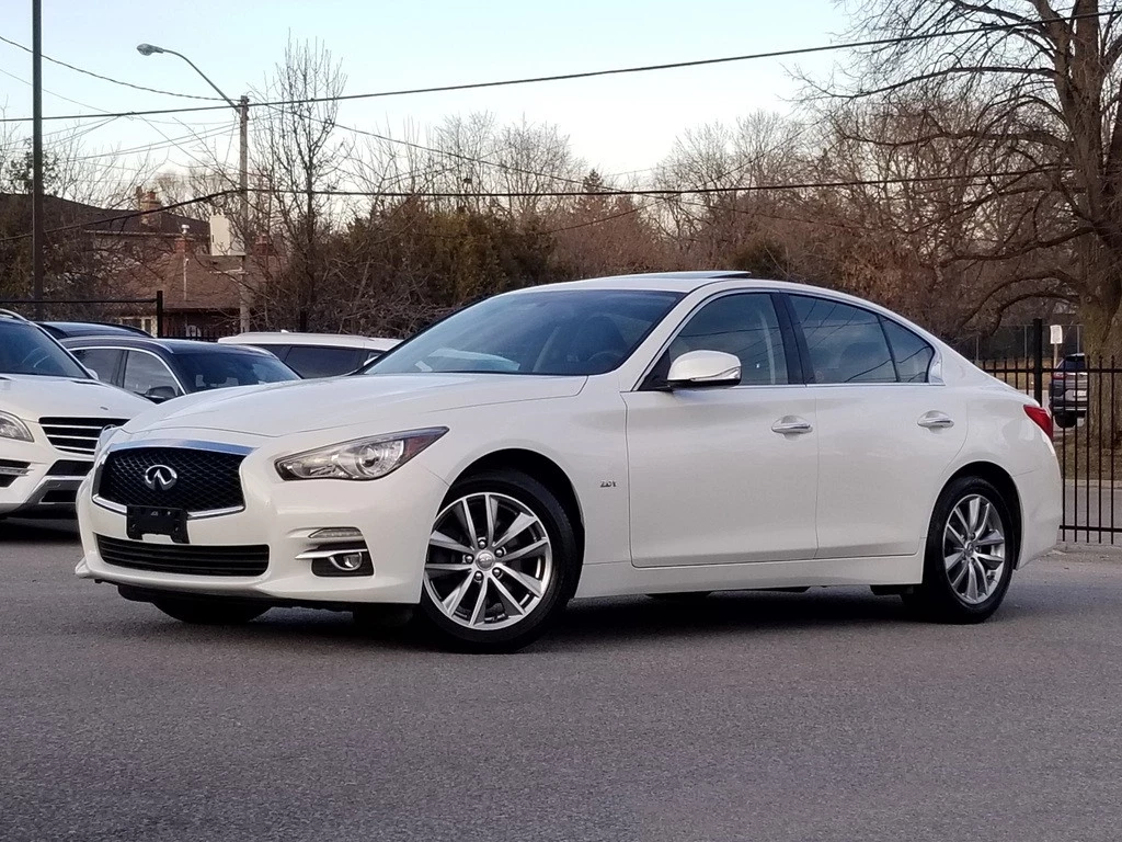Used 2017 Infiniti Q50 NO ACCIDENT|2.0T|LEATHER|NAV|CAMERA|ROOF|ALLOYS