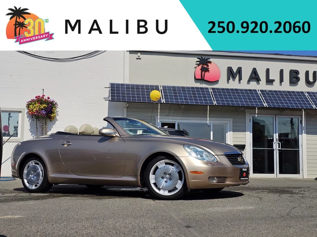 Used 2002 Lexus SC 430 2DR CONVERTIBLE 