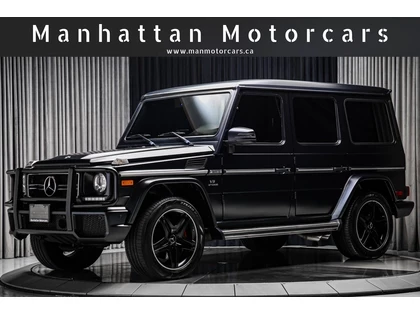 Used 2017 Mercedes-Benz G-CLASS G 63 DESIGNO 563HP 4X4 ADAPTIVCRUZ REDINT NOACCDNT