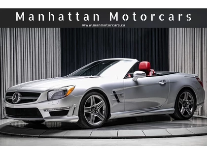 Used 2013 Mercedes-Benz SL-CLASS SL 63 AMG ROADSTER V8 429HP NOACCDNT REDINT DISTRN