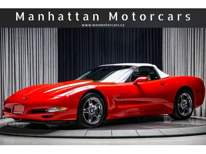 Used 1999 Chevrolet CORVETTE CONVERTIBLE MANUAL 345HP Z51PKG WHITETOP GREYINT