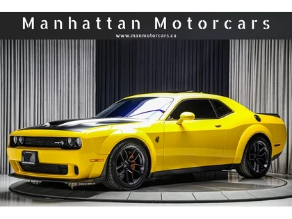 Used 2018 Dodge CHALLENGER SRT HELLCAT WIDEBODY 707HP RARECOLOR ROOF NAV