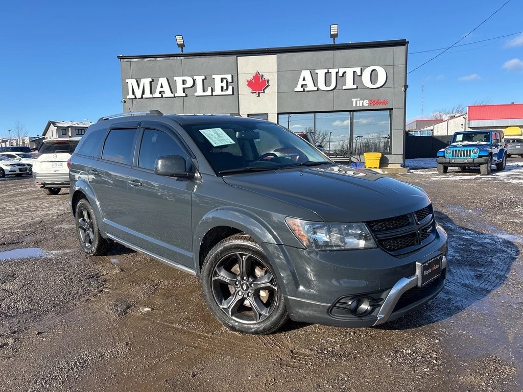 Used 2018 Dodge JOURNEY CROSSROAD AWD | 7 PASS| LEATHER | SUNR 