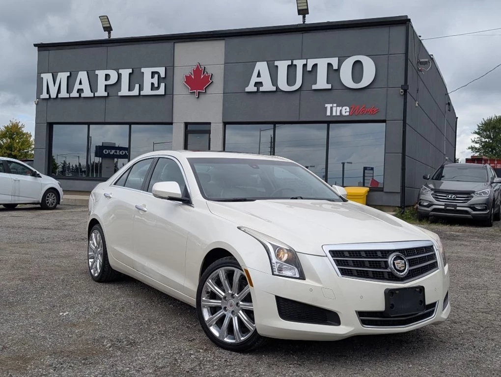 Used 2014 Cadillac ATS LUXURY AWD | NAV | LEATHER | SUNROOF 