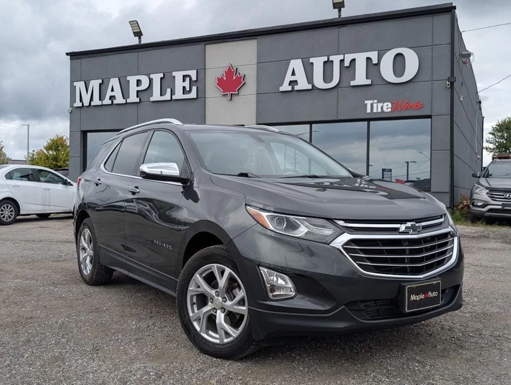 Used 2018 Chevrolet EQUINOX PREMIER AWD | LEATHER | CAMERA | HTD S 