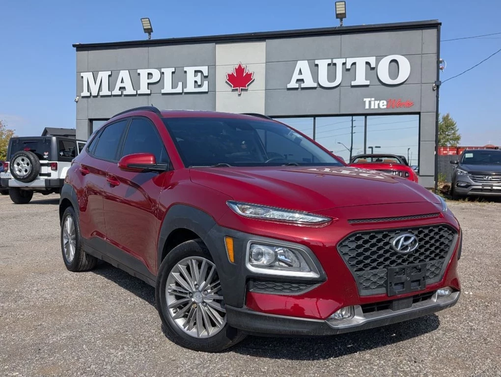 Used 2018 Hyundai KONA LUXURY AWD|LEATHER|SUNROOF|CAMERA|BLIN 