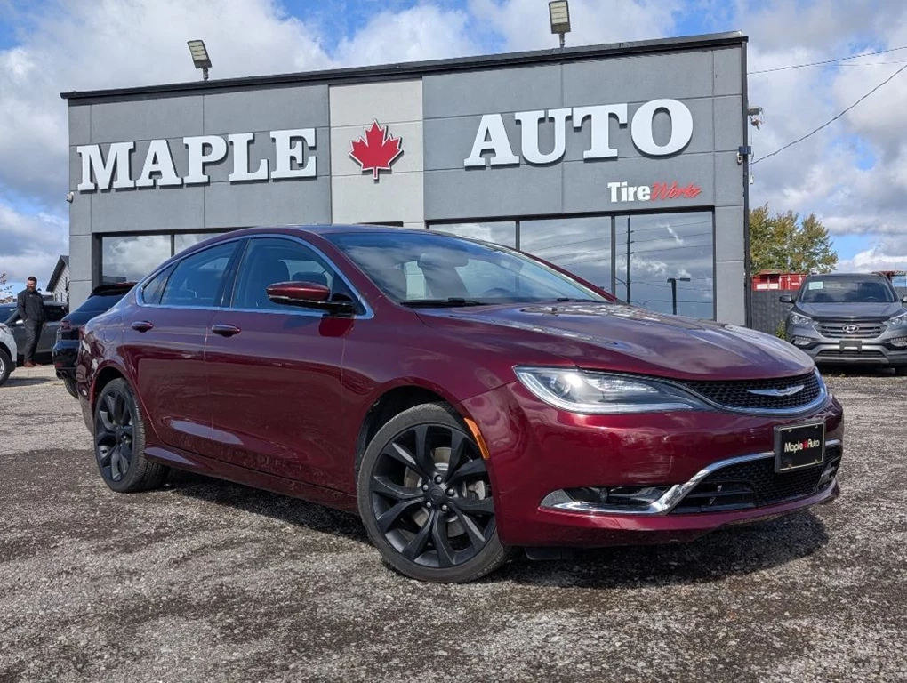 Used 2016 Chrysler 200 C |LEATHER|PANOROOF|CAMERA|HTD SEATS 