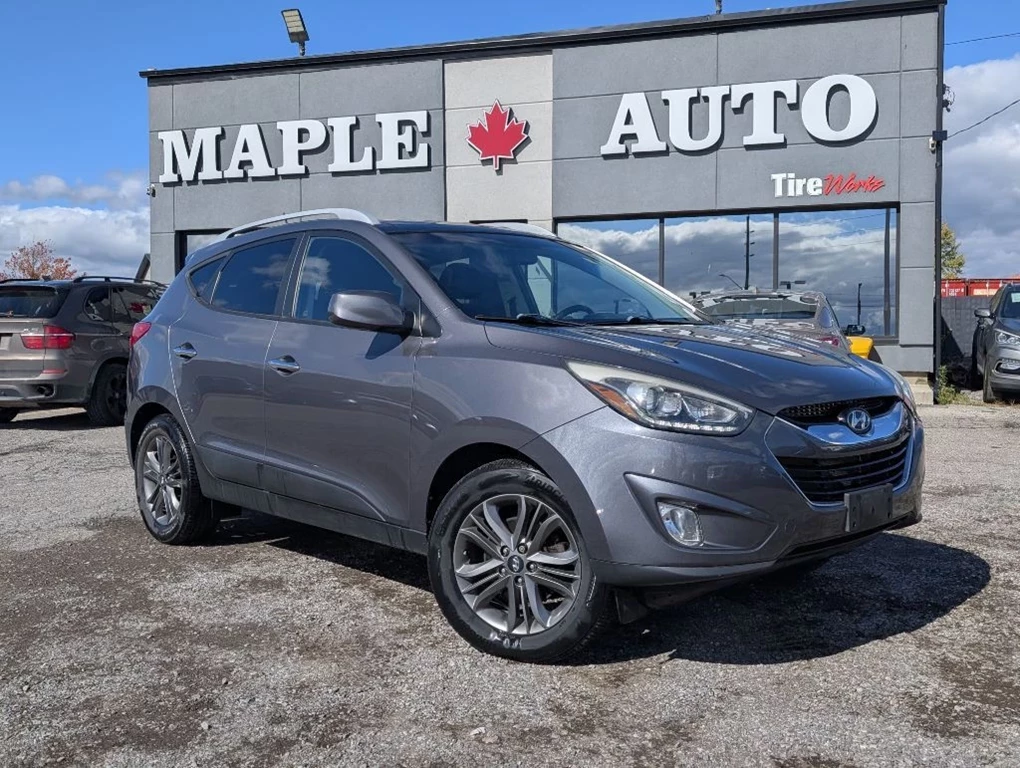 Used 2014 Hyundai TUCSON GLS|LEATHER|SUNROOF|CAMERA|HTD SEATS 