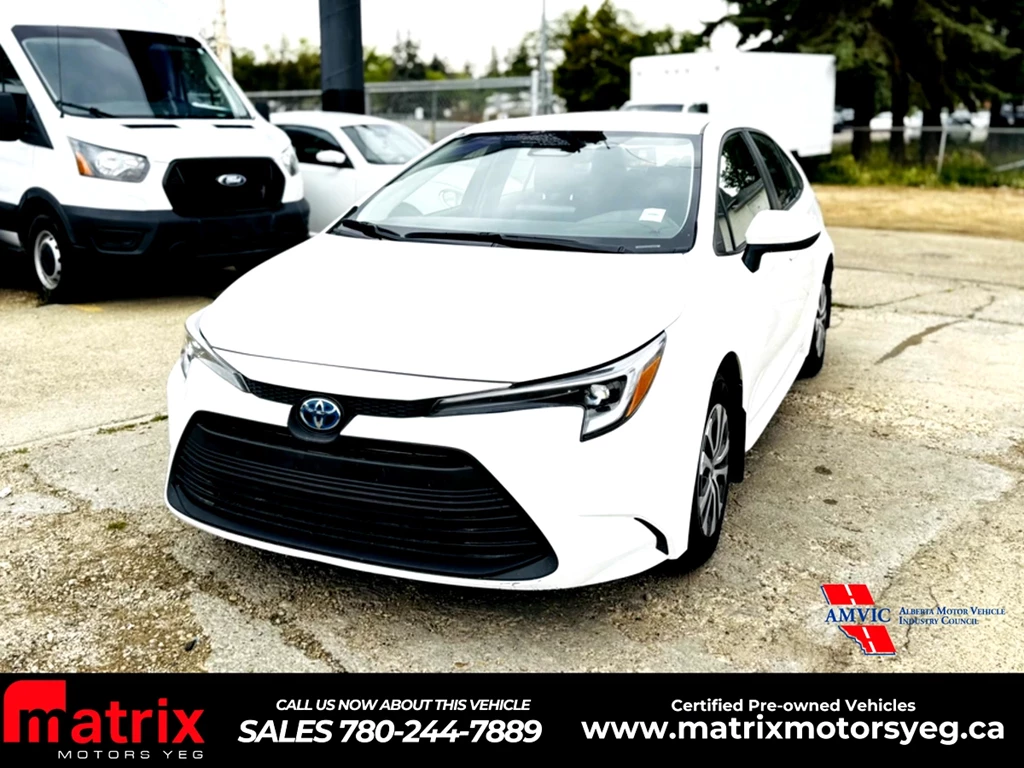 Used 2023 Toyota COROLLA HYBRID LE FWD 