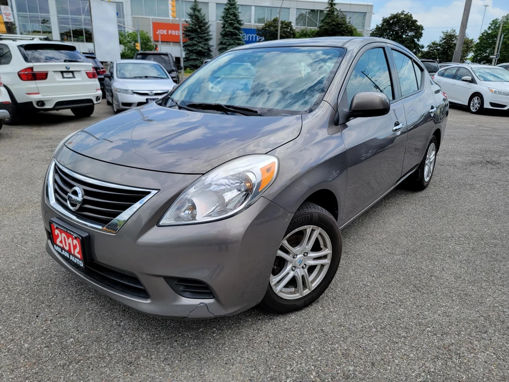 Used 2012 Nissan VERSA FWD 4DR SDN CVT 1.6 SV 