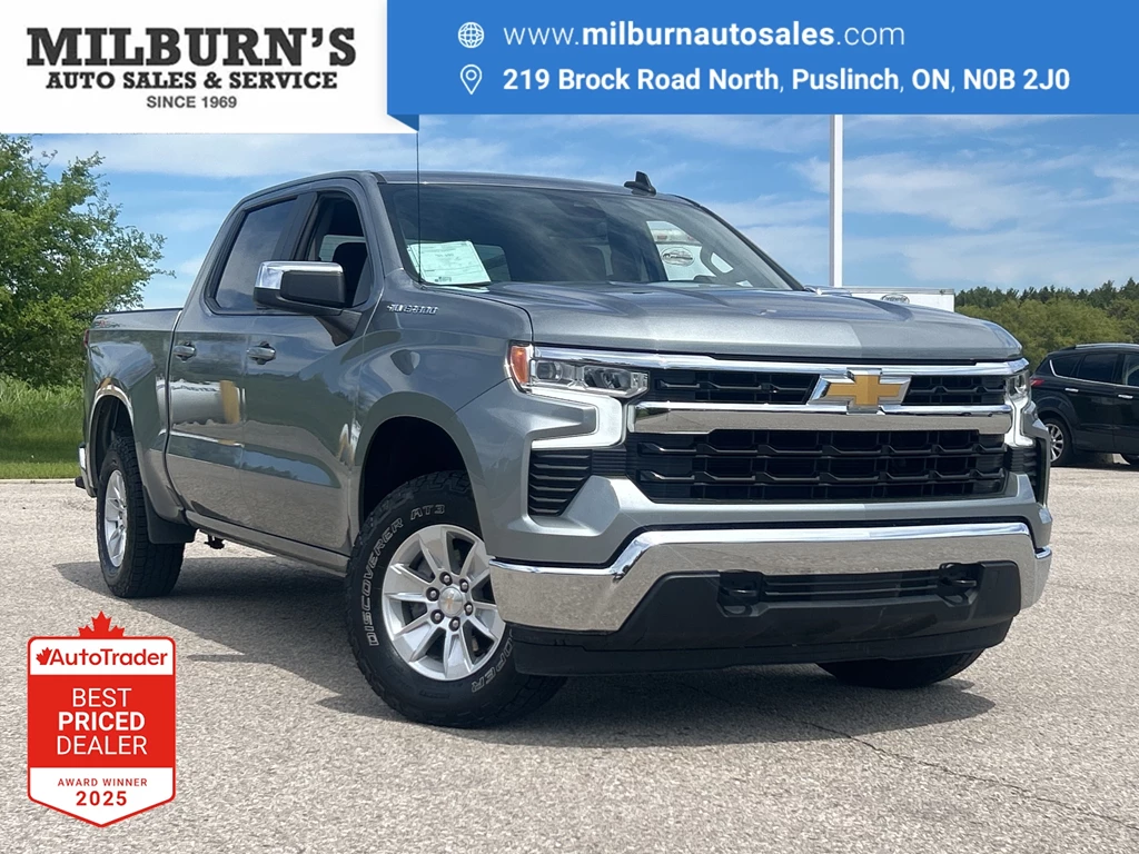 Used 2024 Chevrolet SILVERADO 1500 LT 4X4 CREW CAB | HEATED SEATS & 
