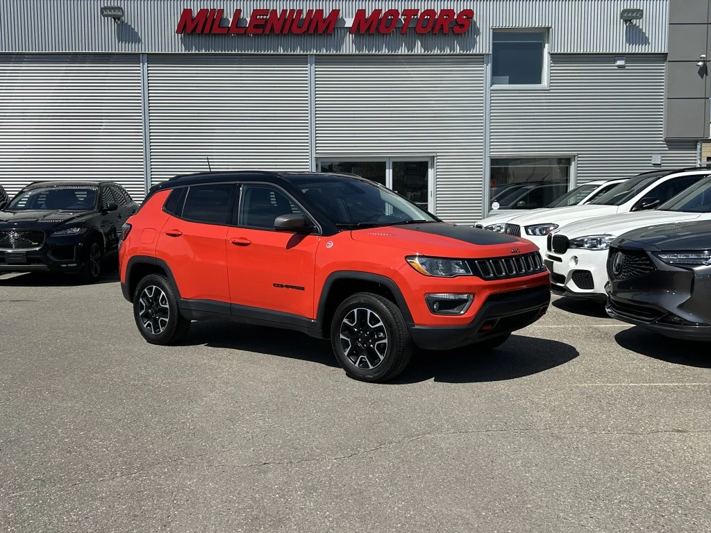 Used 2021 Jeep COMPASS TRAILHAWK 4X4/NAVI APPLE CARPLAY/B-CAM 