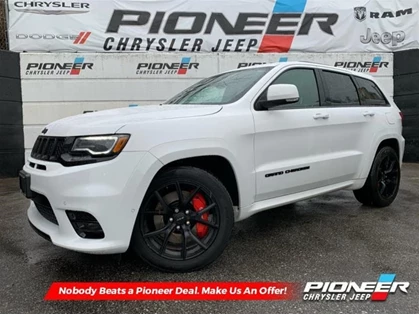 Used 2019 Jeep GRAND CHEROKEE SRT - Sunroof - Leather Seats - $558 B/W 4dr 4x4 SRT