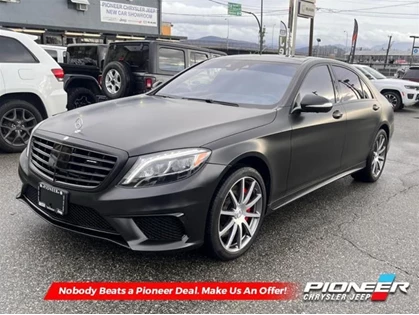 Used 2017 Mercedes-Benz S-CLASS AMG 63 4MATIC - Navigation - $782 B/W AMG S 63 4dr 4MATIC Sedan Base (A7)