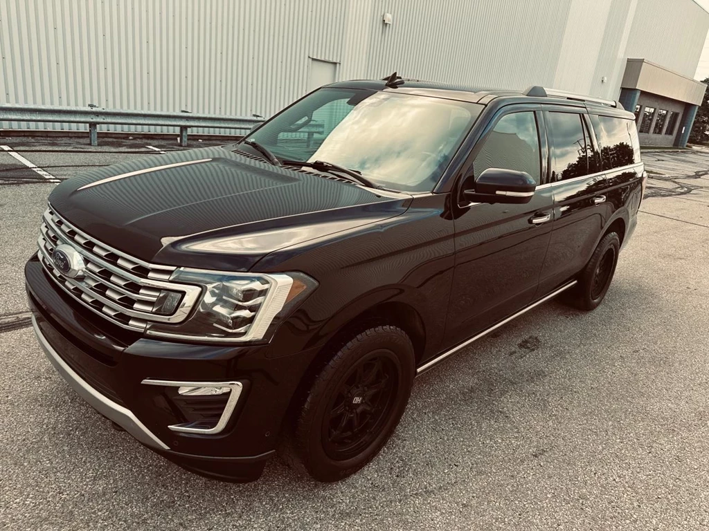 Used 2018 Ford EXPEDITION Limited Max Triple Black 8 Passengers