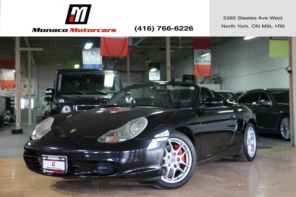 Used 2004 Porsche BOXSTER Cabriolet 2 Dr - S MODEL|3.2L |AUTOMATIC|TIPTRONIC