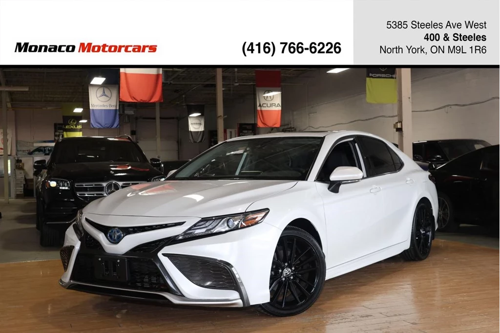 Used 2022 Toyota CAMRY XSE HYBRID - LEATHER|SUNROOF|CAMERA|BLINDSPOT