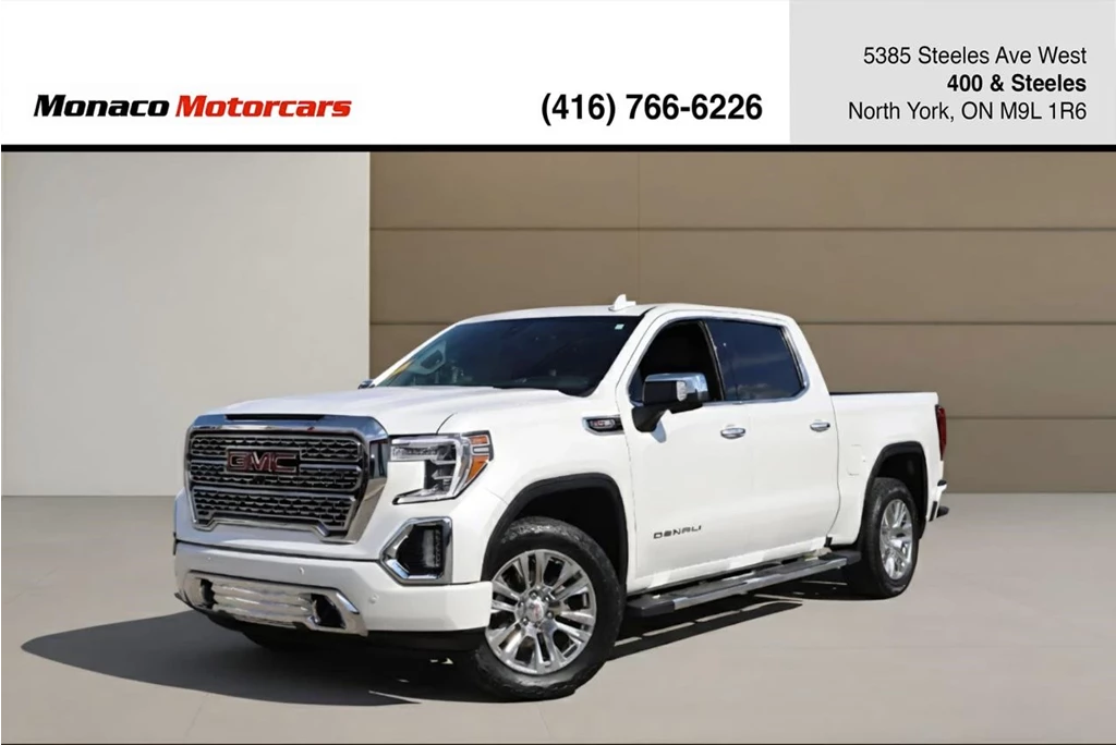 Used 2021 GMC SIERRA 1500 DENALI 6.2L V8 4WD - BLINDSPOT|CAMERA|SUNROOF|BOSE