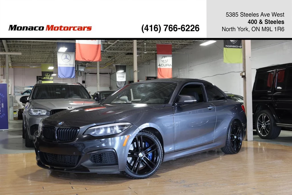 Used 2018 BMW M240I xDrive - M.PERF|SUNROOF|CAMERA|HEATED SEATS