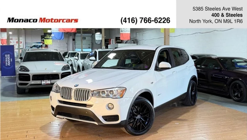 Used 2016 BMW X3 xDrive28i OEM WINTER|CAMERA|HEATED SEATS|NAVI