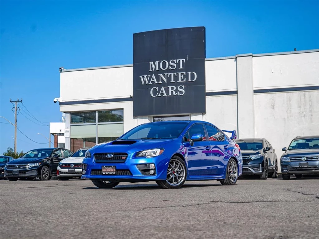 Used 2016 Subaru WRX STI | SPORT TECH | 29 SERV REC | NO ACCIDENTS