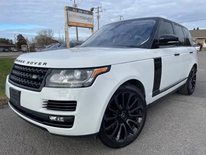Used 2017 Land Rover RANGE ROVER 5.0L V8 SUPERCHARGED 4DR 4X4 
