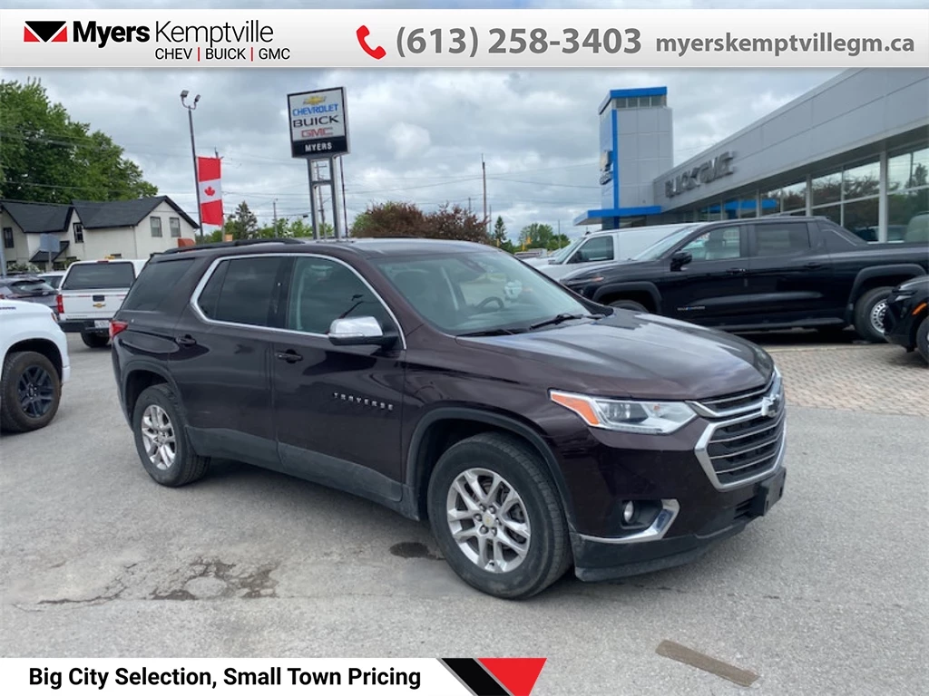Used 2021 Chevrolet TRAVERSE LT Cloth - Heated Seats