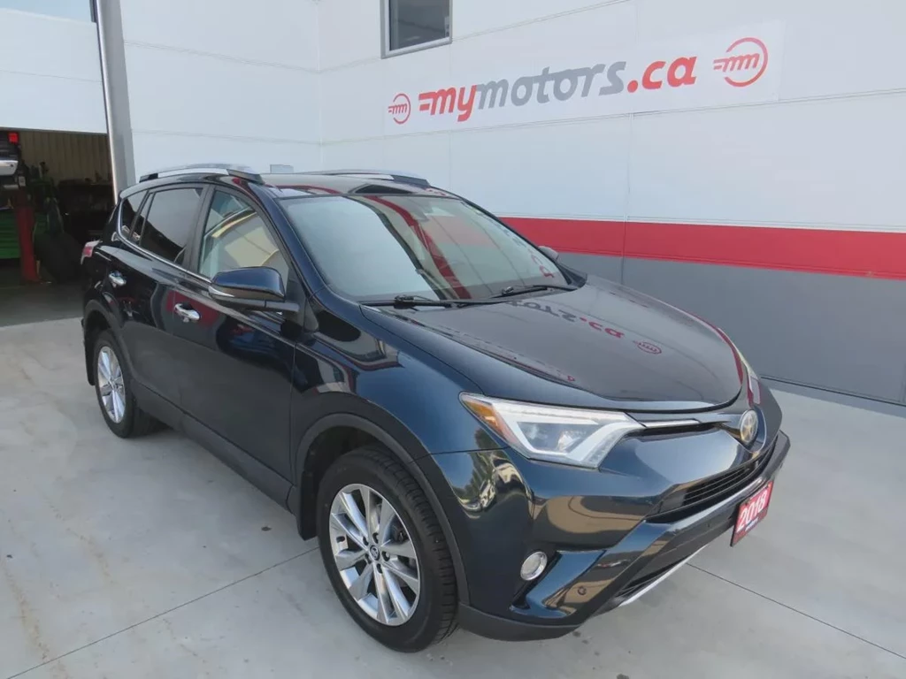 Used 2018 Toyota RAV4 Limited (**CLEAN TITLE/NO ACCIDENTS!!**SAFETY/CERTIFIED!!**AWD**ALLOY RIMS**TWO-TONE LEATHER**SUN...