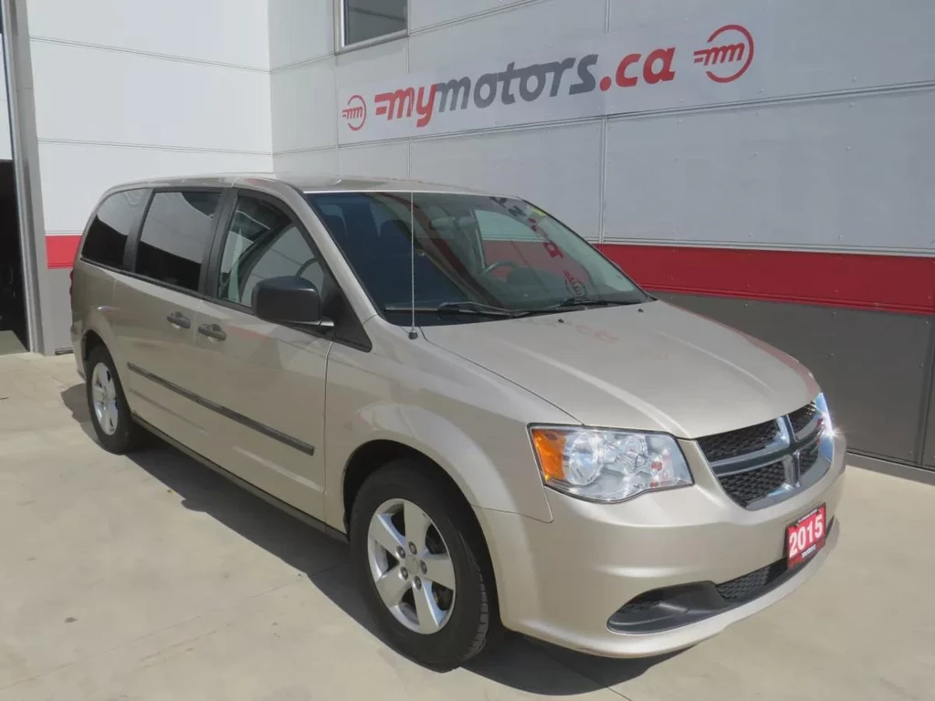 Used 2015 Dodge GRAND CARAVAN Canada Value Package (**SAFETY/CERTIFIED!!**7 PASSENGER**STOW & GO SEATING**ALLOY RIMS**CD PLAYER...