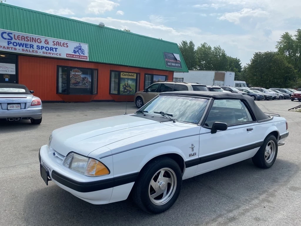 Used 1991 Ford MUSTANG 2dr Convertible LX