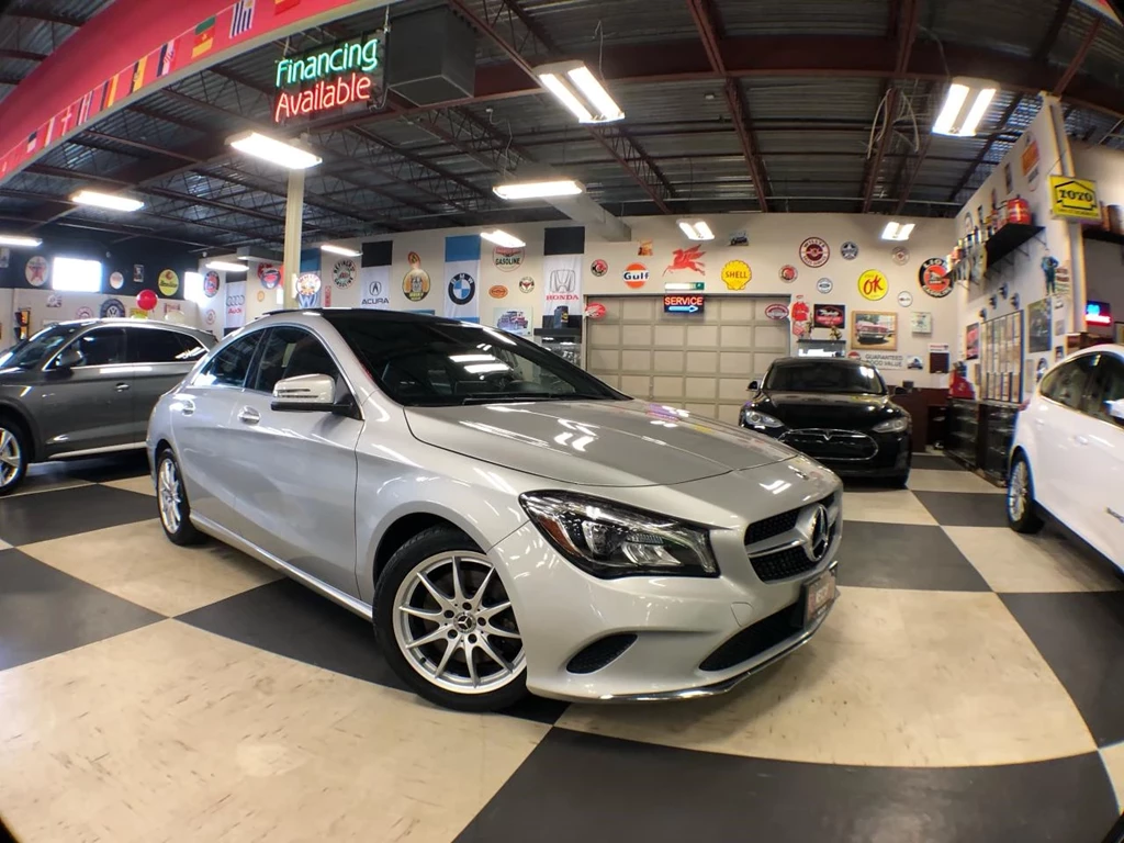 Used 2018 Mercedes-Benz CLA-CLASS CLA 250 4MATIC COUPE LEATHER PAN/ROOF NAVI CAMERA