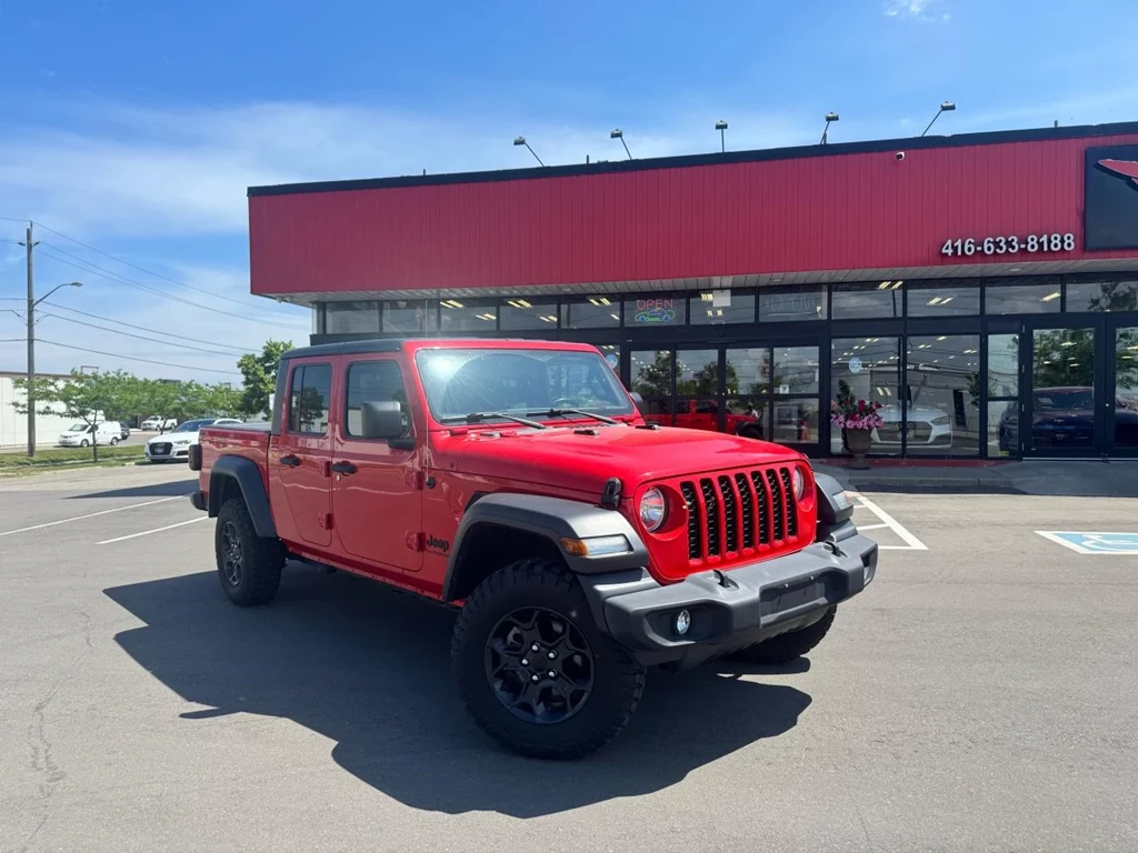 Used 2020 Jeep GLADIATOR Sport S 4WD AUTO B/SPOT A/CARPLAY BACKUP CAMERA