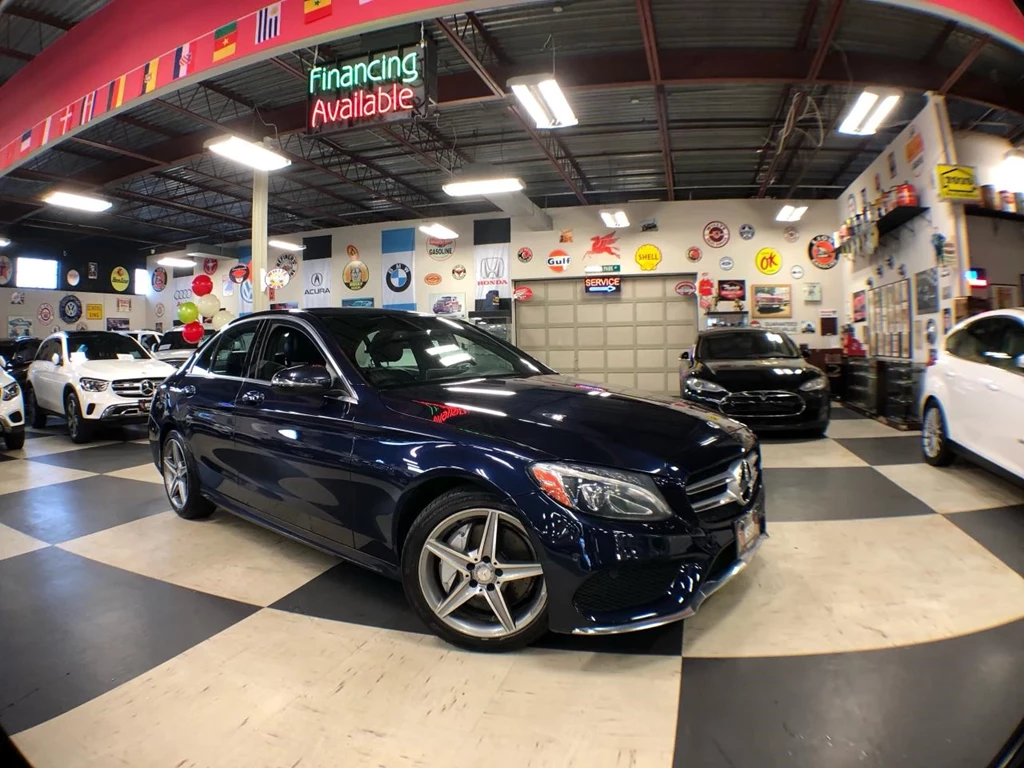 Used 2017 Mercedes-Benz C-CLASS C 300 4MATIC AMG PKG LEATHER PAN/ROOF NAVI CAMERA