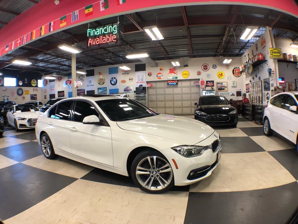 Used 2018 BMW 3 SERIES 330I X-DRIVE SPORT PKG LEATHER SUNROOF NAVI CAMERA