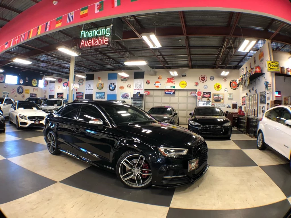 Used 2018 Audi S3 PROGRESSIV AWD LEATHER PAN/ROOF NAVI B/SPOT CAMERA