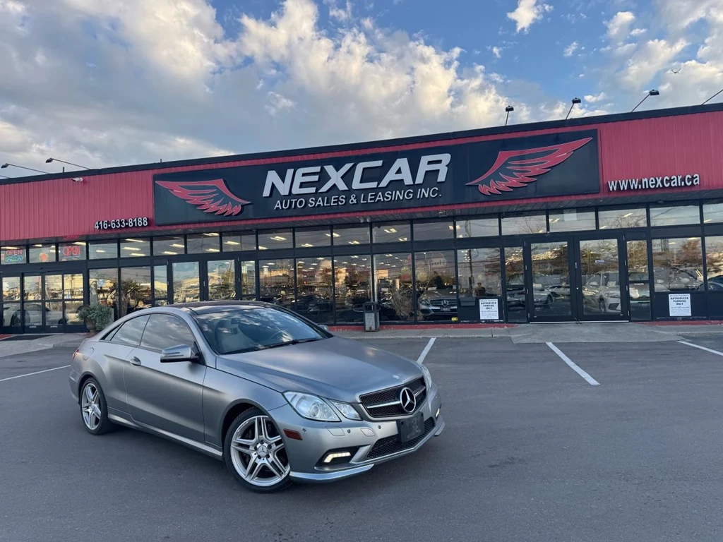 Used 2011 Mercedes-Benz E-CLASS E 550 COUPE LEATHER PANO/ROOF NAVI P/START CAMERA