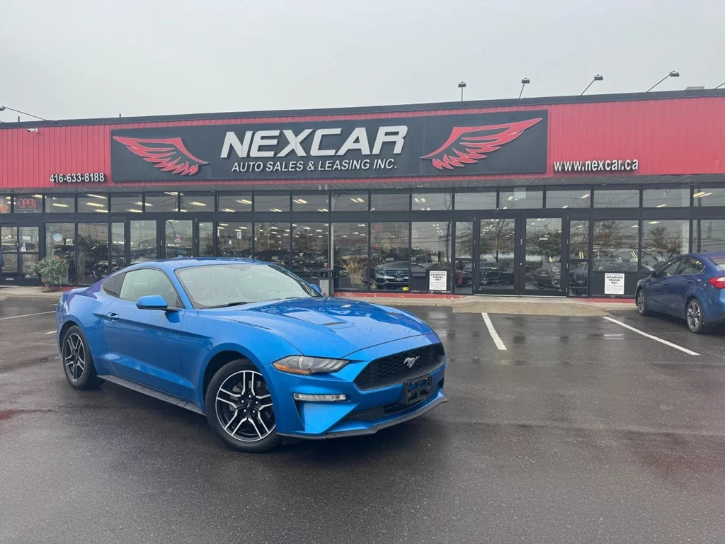 Used 2020 Ford MUSTANG EcoBoost FASTBACK PREMIUM RED LEATHER NAV CAMERA