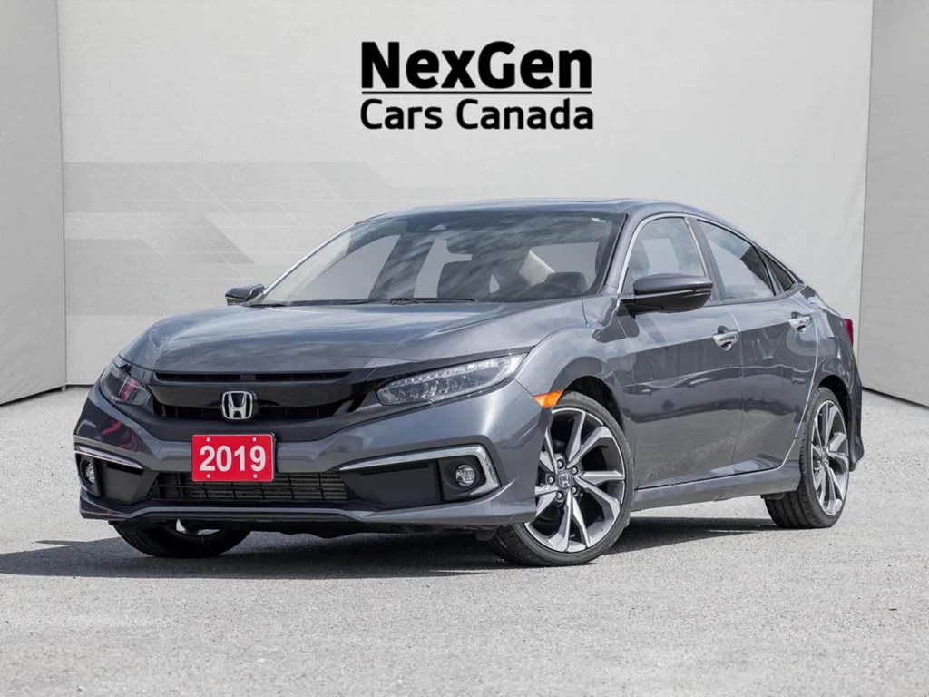 Used 2019 Honda CIVIC TOURING CVT SEDAN IN GEORGETOWN 
