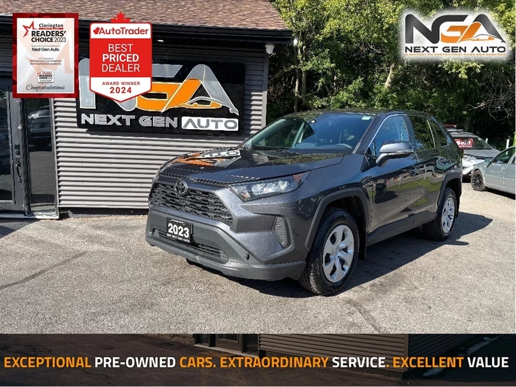 Used 2023 Toyota RAV4 LE BLINDSPOT MONITOR ONE OWNER CLEAN CARFAX 