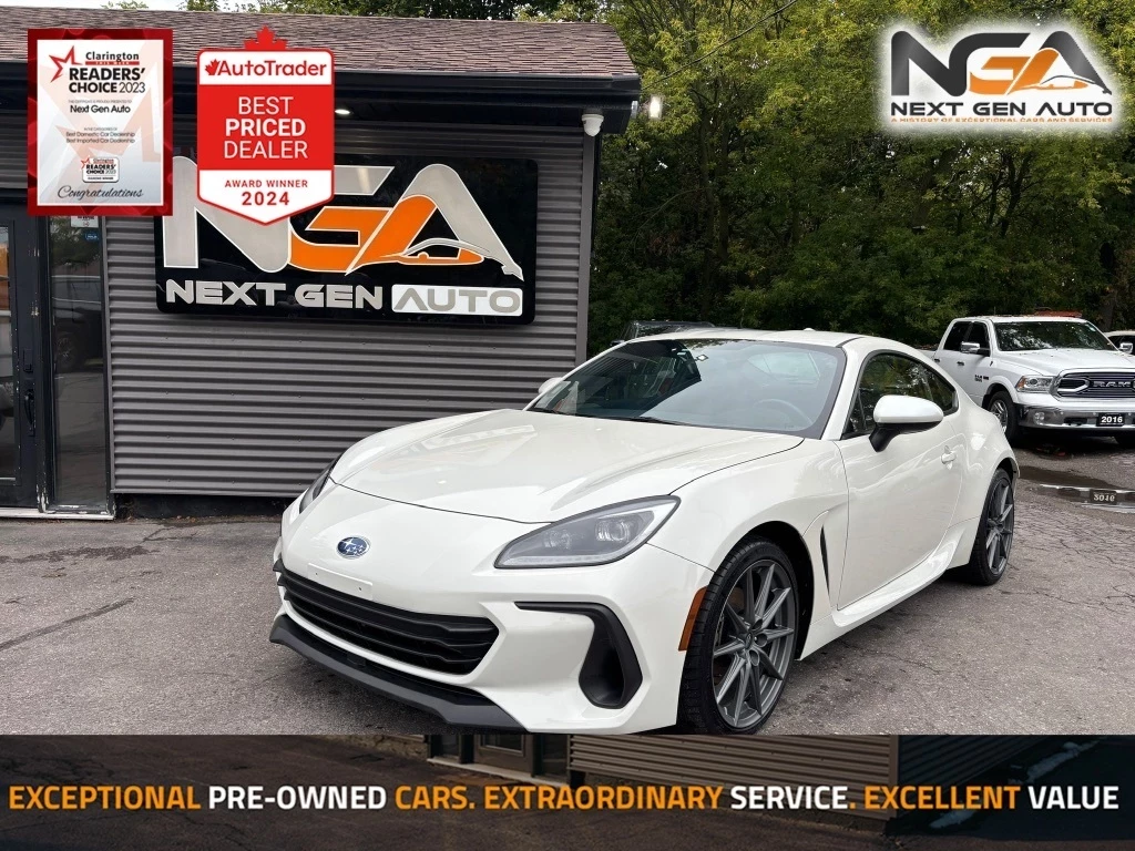 Used 2023 Subaru BRZ SPORT-TECH MANUAL ULTRASUEDE LEATHER CARPLAY 