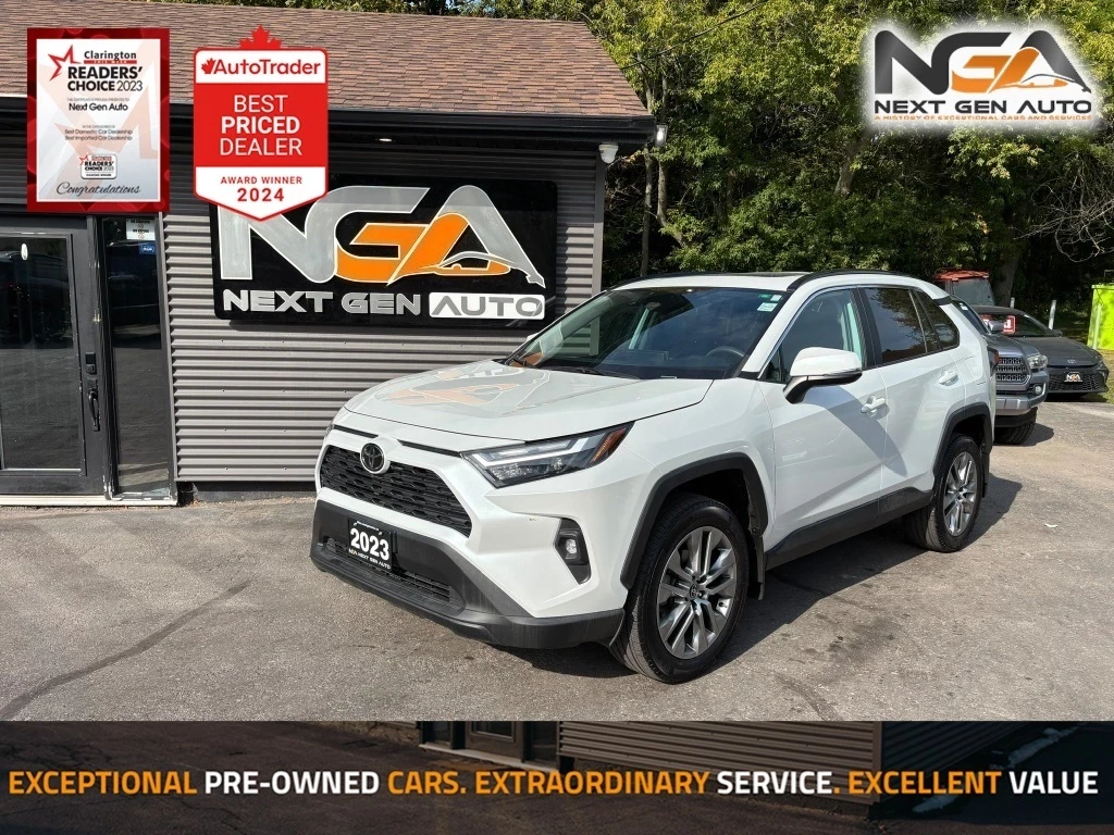Used 2023 Toyota RAV4 XLE PREM PKG LEATHER ROOF HEATED STEERING 