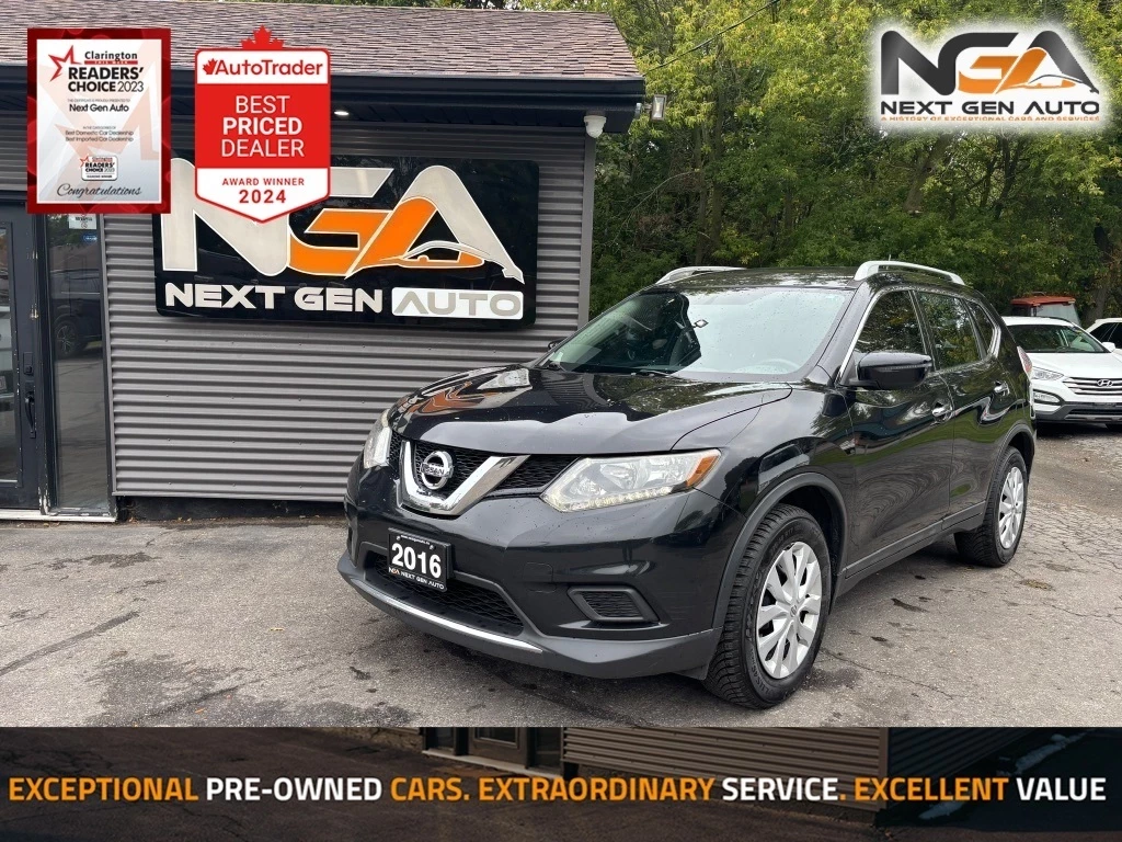 Used 2016 Nissan ROGUE S BACKUP CAM CLEAN CARFAX NO GAS FEES NO A 