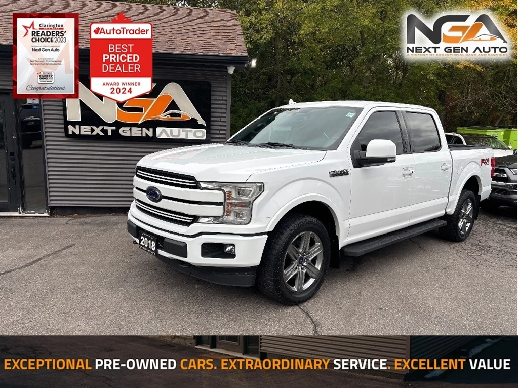 Used 2018 Ford F-150 LARIAT FX4 OFFROAD PKG SPORT APPEARANCE PKG 