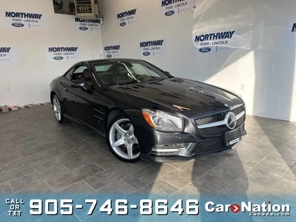 Used 2013 Mercedes-Benz SL-CLASS SL550 HARD TOP CONVERTIBLE V8 NAV AMG RIMS