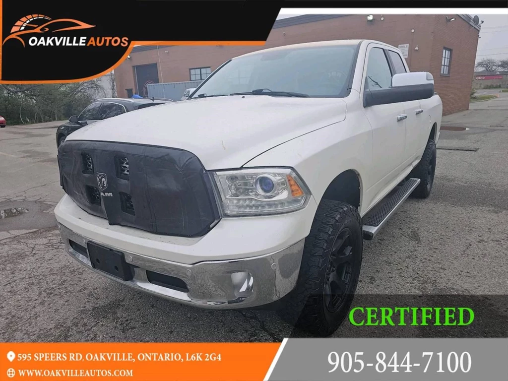 Used 2016 RAM 1500 DIESEL-4WD Quad Cab 140.5" Laramie