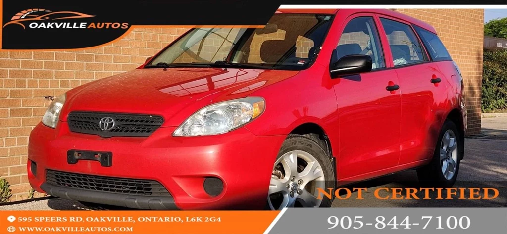 Used 2005 Toyota MATRIX 5dr Wgn 5 Speed Manual