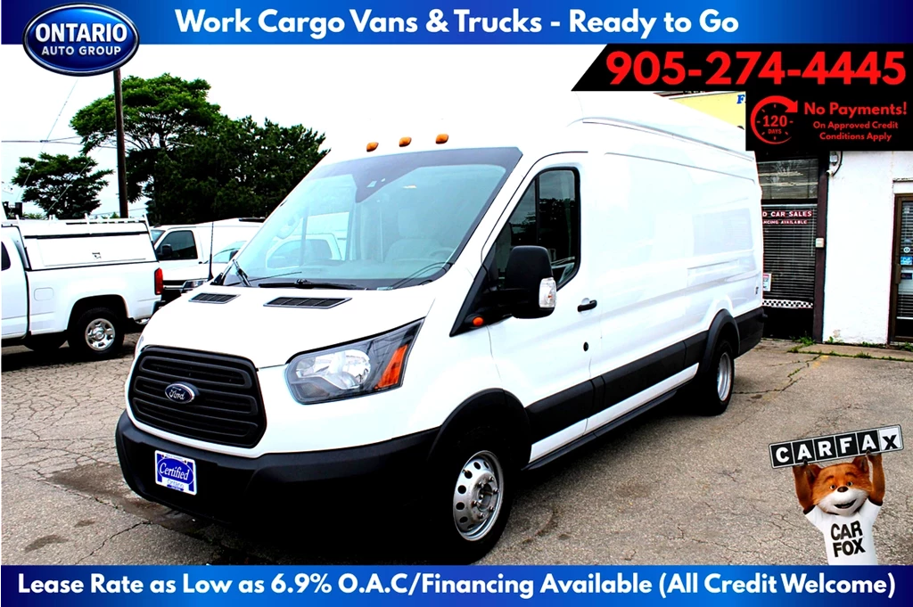 Used 2017 Ford TRANSIT 350 HD HIGH ROOF 148EL DRW AIR CO 
